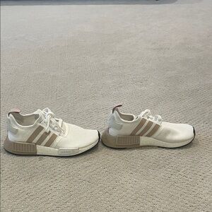 Adidas Boost White and Rose Sneakers